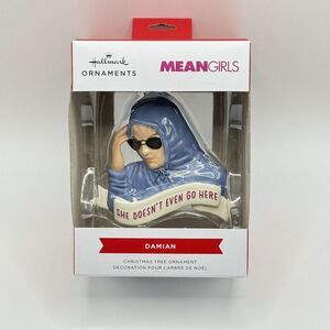 Hallmark Ornaments - Damian - She Doesn't Even‎ Go Here Mean Girls New 2024